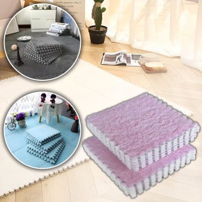 FLUFFTILE za mehko, elegantno in udobno talno oblogo (10 kosov)