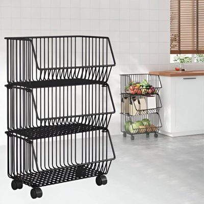 Voziček s 3 košarami | CARTSTACK