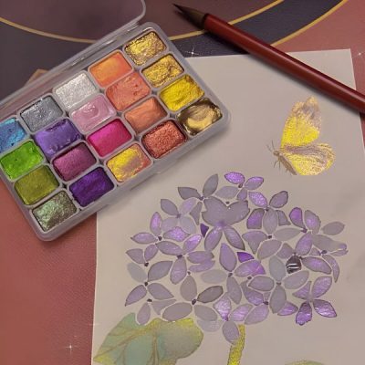 20 barvni akvarelni slikarski set | COLORLINKE