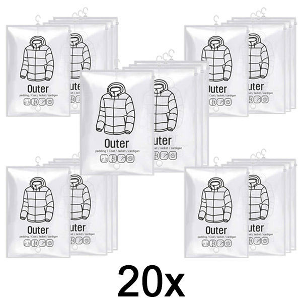 5x Viseče vrečke za vakuumsko shranjevanje (4 kosi) | VACUHANG