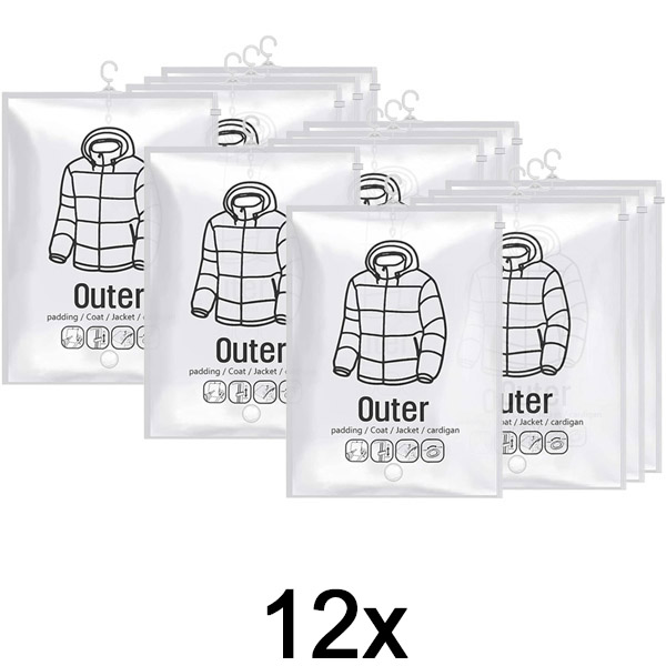 3x Viseče vrečke za vakuumsko shranjevanje (4 kosi) | VACUHANG